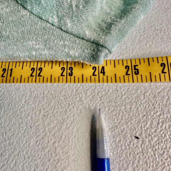 TRIBAL Knit Hatchi Top Women's XL Pastel 3/4 Sleeves Stripe Coastal Beachy Bold - Picture 3 of 7